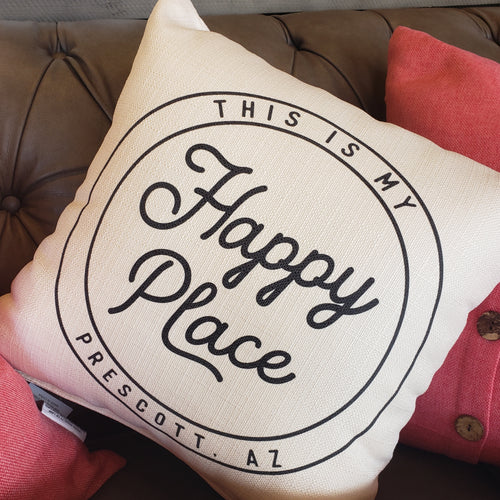 This is my Happy Place Pillow